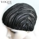 1pc cornrows cap for easier sew ins weaving cap with braids wig cap